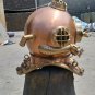 Vintage Divers Diving Helmet Maritime Morse Mark V Deep Sea Boston Navy Helmet