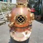 Vintage Divers Diving Helmet Maritime Morse Mark V Deep Sea Boston Navy Helmet