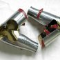 Larp Steel & Brass Medieval Warrior Pair Of Arm Guard Hand Bracers Protection