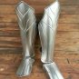 Medieval Knights Crusader Armour Suit Larp Legs Guard Greaves Steel Protection
