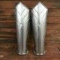 Medieval Knights Crusader Armour Suit Larp Legs Guard Greaves Steel Protection