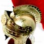 Halloween Knights Helmet Roman IMPERIAL Gallic Centurion Helmet Italic Red Plume
