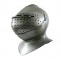 Medieval Close Face Costume Helmet ~ Larp ~ knight Crusader Armour Steel helmet