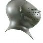 Medieval Close Face Costume Helmet ~ Larp ~ knight Crusader Armour Steel helmet