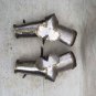 Medieval Knight Warrior Larp Pair Of Bracers Arm Hand Guard Steel Protection