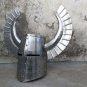 Medieval Templar Fantasy Warrior Helmet LARP Knight Helmet Teutonic Armor Helmet