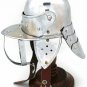 Knight Medieval Full Face Armour helmet ~ Greek larp SCA~ Crusader Armor Helmet