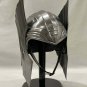 Medieval Thor Helmet Mild Steel Ragnarok Movie Helmet with Stand Avengers Helmet