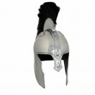 Troy Achilles Armour Helmet Medieval Knight Crusader Spartan Chrome Warrior Helm Troy Achilles Armour Helmet Medieval Knight Crusader Spartan Chrome Warrior Helm