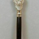 Light Weight Victorian Joker Head Wooden Stick, steampunk Antique Walking Canes