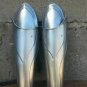 Medieval Steel Greaves- Legs Armor - Elf Pair - LARP Fantasy PROTECTION - Metal
