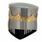 Ectoria Medieval Helmet 18 Gauge Steel ~ Great Knight Templar Crusader Helmet