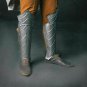 Medieval Pair Of Greaves Steel knight Armor Greaves Larp Legs Protection Armour