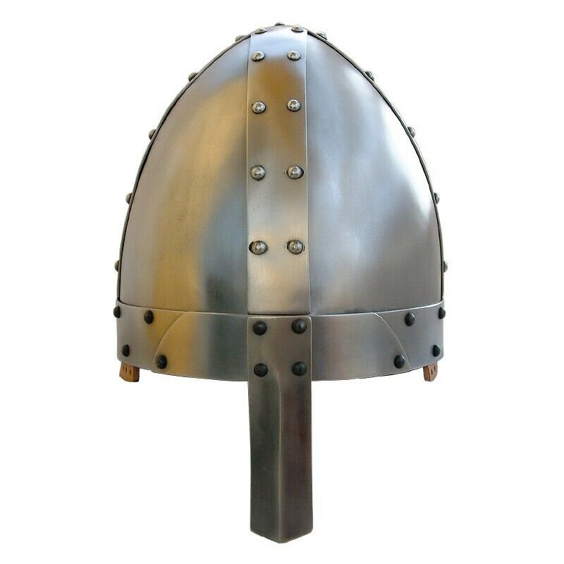 Medieval Viking Norse Nasal Helmet Knight Crusader Armor Costume ...