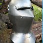 Hand Forged ~ Medieval Crusader Steel Helmet ~Battle ready Larp Helm~ SCA Helm