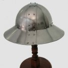 Medieval Kettle Hat hand Forged Helmet ~Kettle helmet~Larp~knight~ Crusader