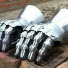 Medieval Crusader Gauntlets ~ Armor Larp Gloves ~SCA Hand Forged ~Warrior Gloves