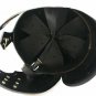 Medieval Warrior Spartan Brand Punk Trojan Helmet w/ Ponytail & Leather Liner