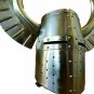 Halloween Medieval Templar Warrior Helmet SCA LARP Knight Helmet with Stand