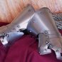 Medieval Armor Suit Gauntlets Gothic Knight Fingerless Gloves SCA LARP Gloves