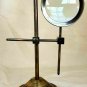 Antique Brass Magnifier Maritime Adjustable stand Magnifying Glass Desk Top Gift