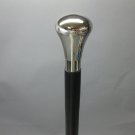 Antique Style Silver Brass Vintage Designer Handle Walking Wooden Stick Cane New