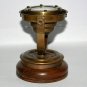 Vintage Brass nautical gimbal compass Antique ship's binnacle gimballed compass