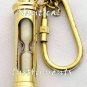 LOT OF 100 Brass Hourglass Key-ring Nautical Sand Timer Key-chain Christmas Gift