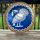 Medieval Armor Odyssey Owl Authentic Ancient Greek Hoplite Round Designer Shield Medieval Armor Odyssey Owl Authentic Ancient Greek Hoplite Round Designer Shield