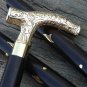 New Brass Head Handle designer Canes Vintage Victorian Black Walking Stick 39"