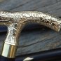 New Brass Head Handle designer Canes Vintage Victorian Black Walking Stick 39"