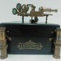 J.SCOTT Antique Sextant Nautical Brass Astrolabe Working Marine Vintage Box