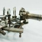 J.SCOTT Antique Sextant Nautical Brass Astrolabe Working Marine Vintage Box