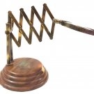 Desktop Vintage Style Desk Top Channer Magnifier Nautical Brass Magnifying Glass