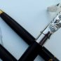 New Brass Head Handle Harvey Canes Silver Chinese Man Vintage Cane Walking Stick