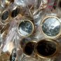Lot of 100 Pcs Brass Compass Key Chain Marine Key Ring Bulk Wholesale Vintage