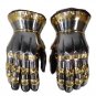 Medieval Armor Steel Gauntlets Late Gothic Knight Finger Gloves SCA LARP Gloves