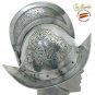 Medieval Conquistador Spanish Boat Helmet Morion Armor Helmet with Display Stand