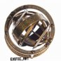 Brass Globe Nautical Sphere Armillary Zodiac Signs TableTop Paperweight 3.5"