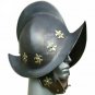 Replica conquistador Spanish Boat Helmet Morion Helmet Leather liner with Stand