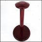Medieval Wooden Armor Helmet Stand Red Color Wooden Armour Stand For helmet wood