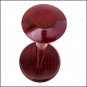 Medieval Wooden Armor Helmet Stand Red Color Wooden Armour Stand For helmet wood