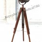 Handmade Copper Floor Lamp Nautical Tripod Searchlight Decorative Light Lamp