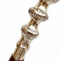 Antique Nautical Brass Handle Designer Wooden Walking Stick Cane Vintage Gift