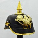 Leather German Pickelhaube Helmet Prussian Helmet WW1 helmet Vintage Handmade Leather German Pickelhaube Helmet Prussian Helmet WW1 helmet Vintage Handmade