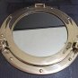 12"Brass Porthole Mirror Nautical Wall Working Ship Cabin Window Decorative item