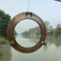 24 inch Canal Boat Porthole Window Glass-Antique Finish Ship Window Wall Window
