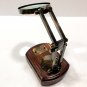 Desktop Magnifying Glass, Nautical Magnifier w/Wooden Stand Movable Lens, Gift