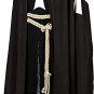 Medieval Crusader Templar Tunic Knight Black Surcoat Cloak cosplay costume cloth