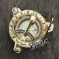 Vintage London west maritime antique SUNDIAL COMPASS brass nautical Compass